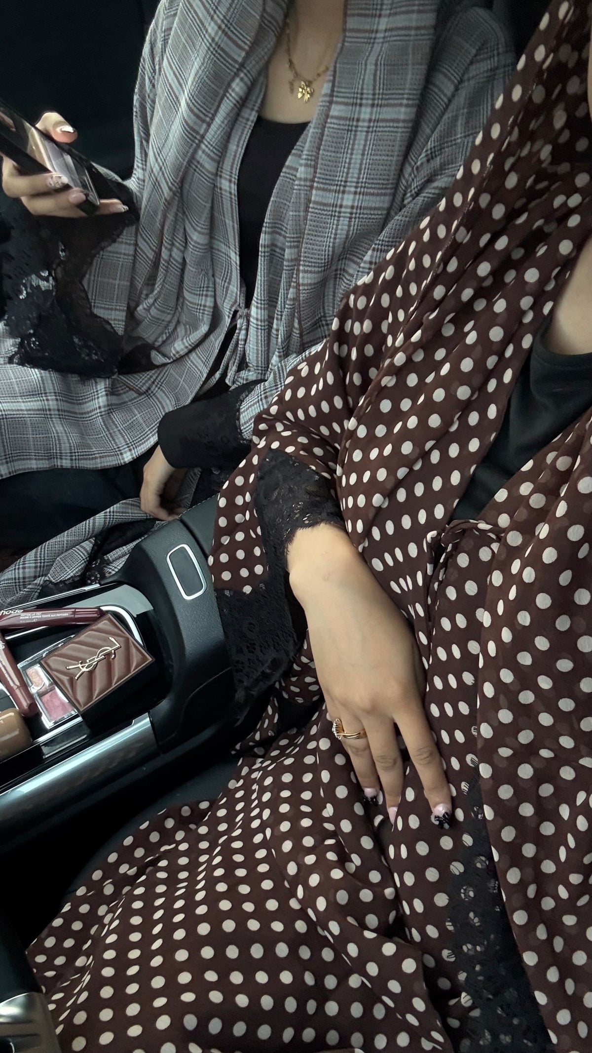 LARA ABAYA IN POLKA DOT - PREORDER