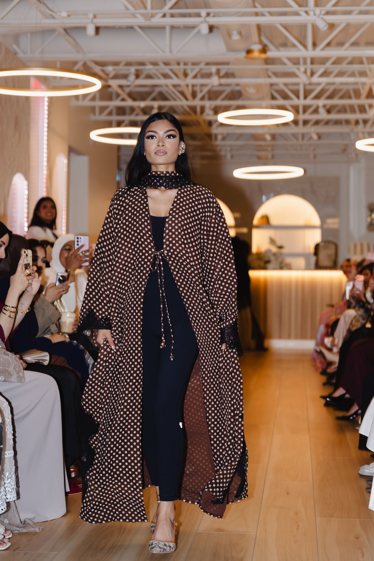 LARA ABAYA IN POLKA DOT - PREORDER