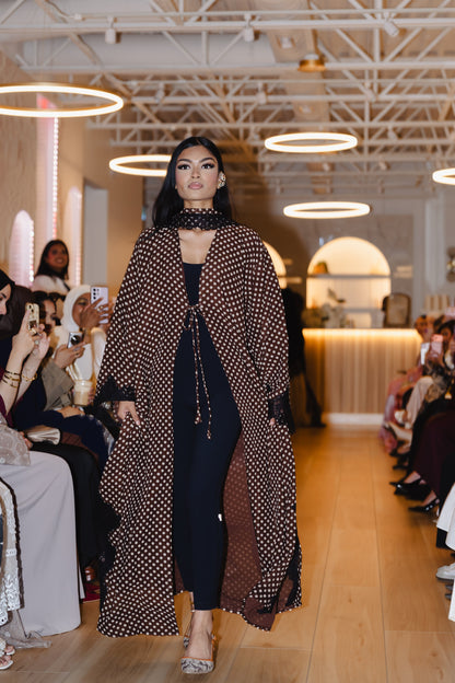 LARA ABAYA IN POLKA DOT - PREORDER